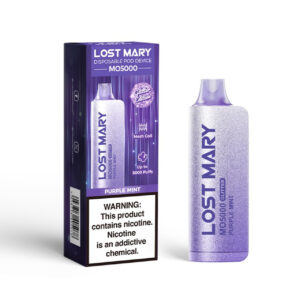 Lost Mary Purple Mint MO5000 (Glitter Edition)