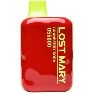Lost Mary Cranberry Soda OS5000